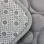 3-Piece Microfiber Bathroom Mat Set Non-Slip Absorbent Floor Rugs Soft and Comfortable