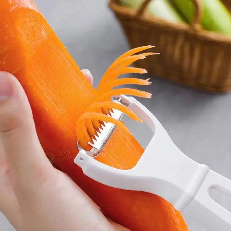 MOONBIFFY Vegetable Cutter & Cabbage Slicer – Multi-Function Fruit & Vegetable Grater