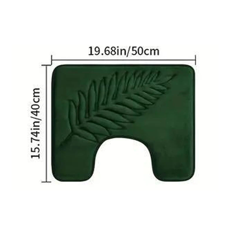 3 Piece Memory Foam Bathroom Mat Set – Ultra Soft & Non-Slip