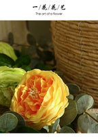 45cm Artificial Silk Rose Flower Indoor Home Decor for Events