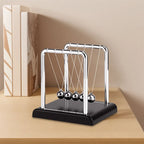 Newton Cradle Balance Steel Balls Physics Pendulum Desk Toy Stress Relief