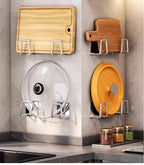 Stainless Steel Creative Sponge Holder – Self-Adhesive & Space-Saving