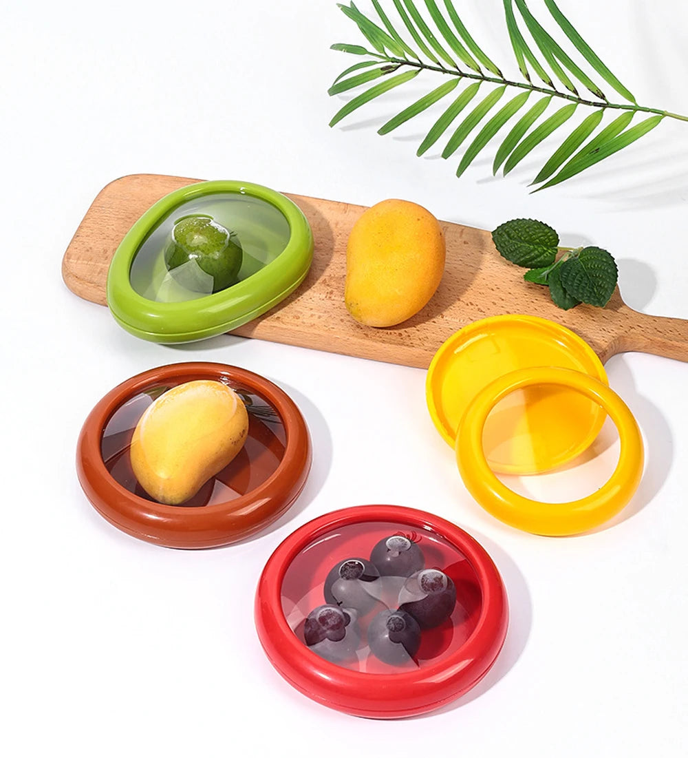 Pastoral Style Food Storage Crisper – Reusable Fresh-Keep Lids