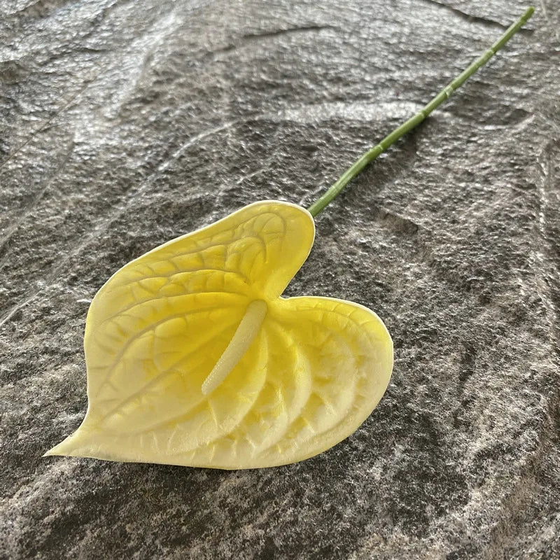 3D Printing Anthurium Artificial Flower – Wedding & Home Decor, 33cm Faux Palm