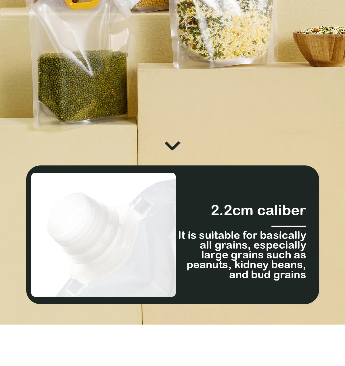 Grain Storage Bags – Insect Proof & Moisture Resistant (1–5 pcs)