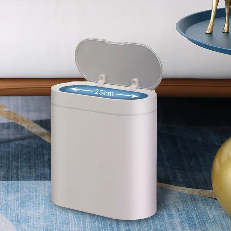 7L Smart Sensor Trash Can Automatic Touchless Household Kitchen & Bathroom Waterproof Bin