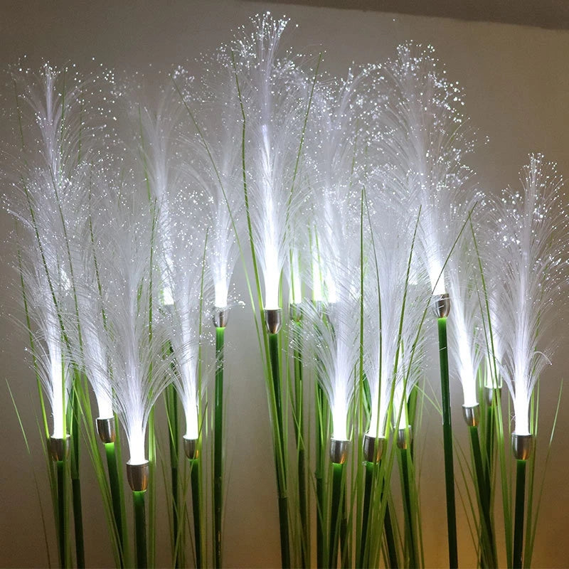 Solar Fiber Reed Light 5m IP65 Waterproof Outdoor Garden Decor