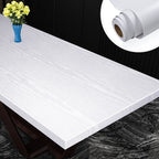 PVC Vinyl Wood Grain Wallpaper Self-Adhesive Waterproof 60cm Roll