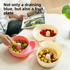 2-in-1 Snail-Shaped Fruit Washing & Juicing Device