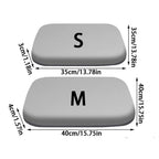 Memory Foam Seat Cushion – Removable, Washable Square Pad for Adults