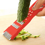 Stainless Steel Vegetable & Fruit Grater & Peeler – Eco-Friendly, Durable, Random Colour