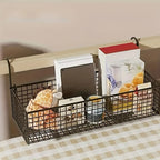 Multi-Purpose Metal Storage Basket – Reusable Organizer