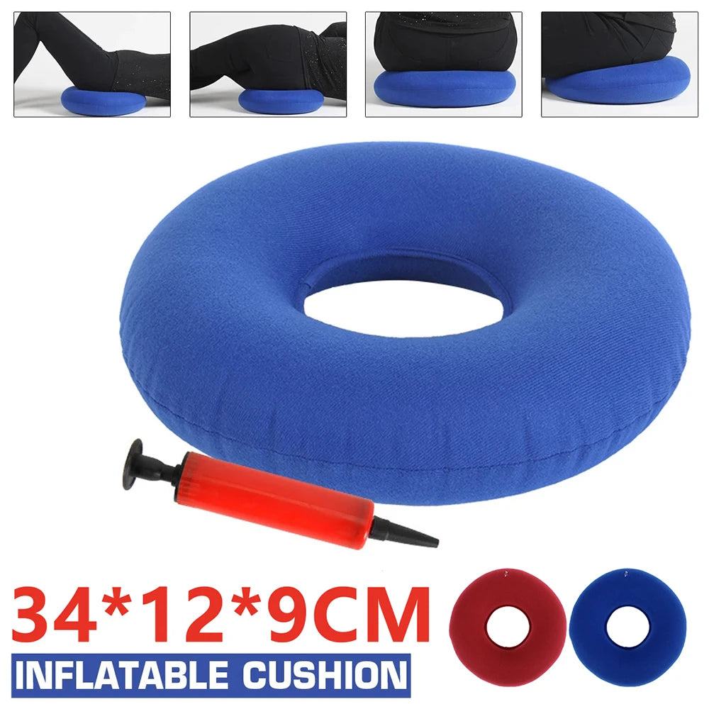Willstar Inflatable Memory Foam Seat Cushion – Massage & Waterproof