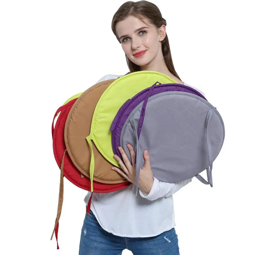 Waterproof Knit Seat Cushion – Comfortable Cotton Pad for Dining & Floor