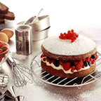Eco-Friendly Stainless Steel Round Cooling & Steaming Rack – 6/7/8 Inch