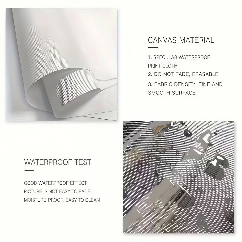 Elegant White Rose Canvas Art Vertical Floral Wall Decor