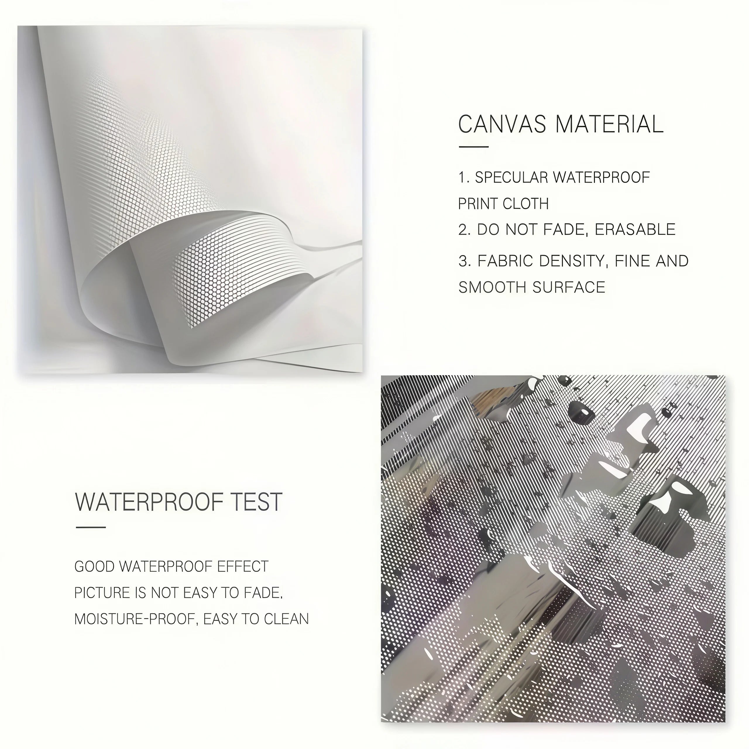 Elegant White Rose Canvas Art Vertical Floral Wall Decor