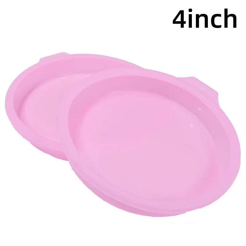 Eco-Friendly Silicone Round Cake Mold – Heat Resistant & Durable