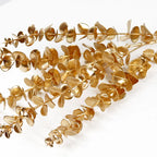 95cm Gold Artificial Eucalyptus & Ginkgo Leaf Plant Decor