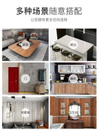 PVC Vinyl Wood Grain Wallpaper Self-Adhesive Waterproof 60cm Roll