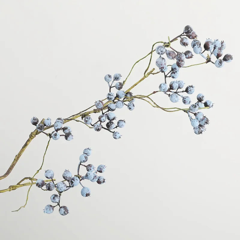 72cm Artificial American Cranberry Berry Foam Branch