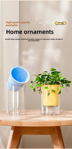 Imitation Glass Plastic Succulent Planter Pot