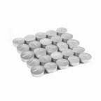 50-Pack Unscented White Tealight Candles – Smokeless & Multi-Purpose