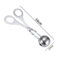 Stainless Steel Meat Baller Tongs – Ergonomic Meatball Maker for Kitchen, BBQ, and Baking