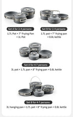 Eco-Friendly Aluminum Alloy Soup & Stock Pot – Durable & Food-Safe