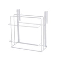 Metal Kitchen Cutting Board & Lid Organizer – Wall-Mounted Rack