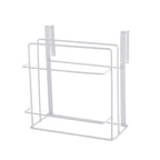 Metal Kitchen Cutting Board & Lid Organizer – Wall-Mounted Rack