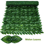 Amuixui Artificial Leaf Fence Panel Outdoor Privacy & Decorative Decor