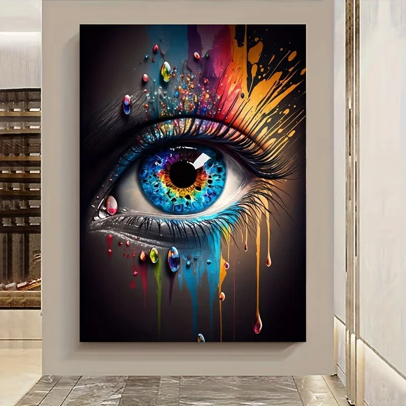 Classical Letter Canvas Print Horizontal Rectangle Wall Art