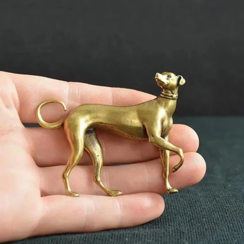 Vintage Brass Animal Miniature Copper Figurine Home Decor