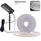 Solar COB LED Strip Light 320 LEDs/m Warm/Natural/Cold White IP67 Waterproof