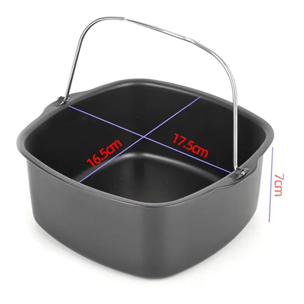 Galavilly Non-Stick Carbon Steel Cake Baking Tray – 7"/8"
