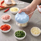 Manual Garlic Masher – Stainless Steel Kitchen Tool for Mincing, Potato Mashing & Ricing