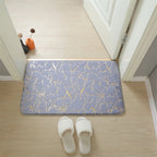 Modern Rectangle Washable Floor Mat – Non-Slip Bathroom, Bedroom & Living Room Rug