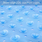 40x100cm Anti-Slip Bathtub Mat PVC Kids Elder Shower Rug