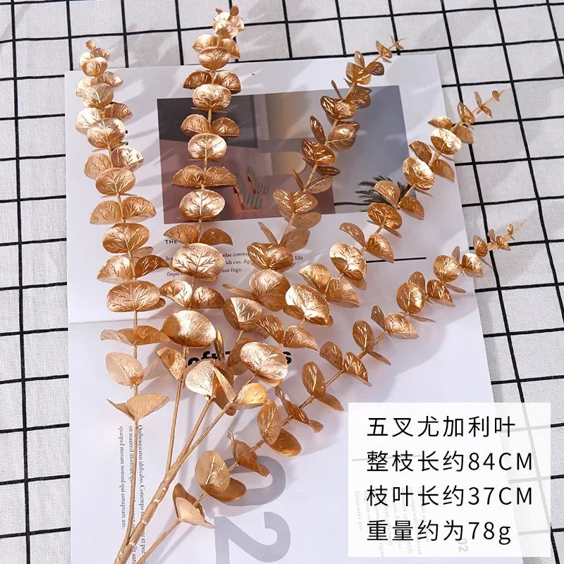 Artificial Silk Eucalyptus Rose for Indoor Wedding & Home Decoration