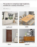 PVC Vinyl Wood Grain Wallpaper Self-Adhesive Waterproof 60cm Roll