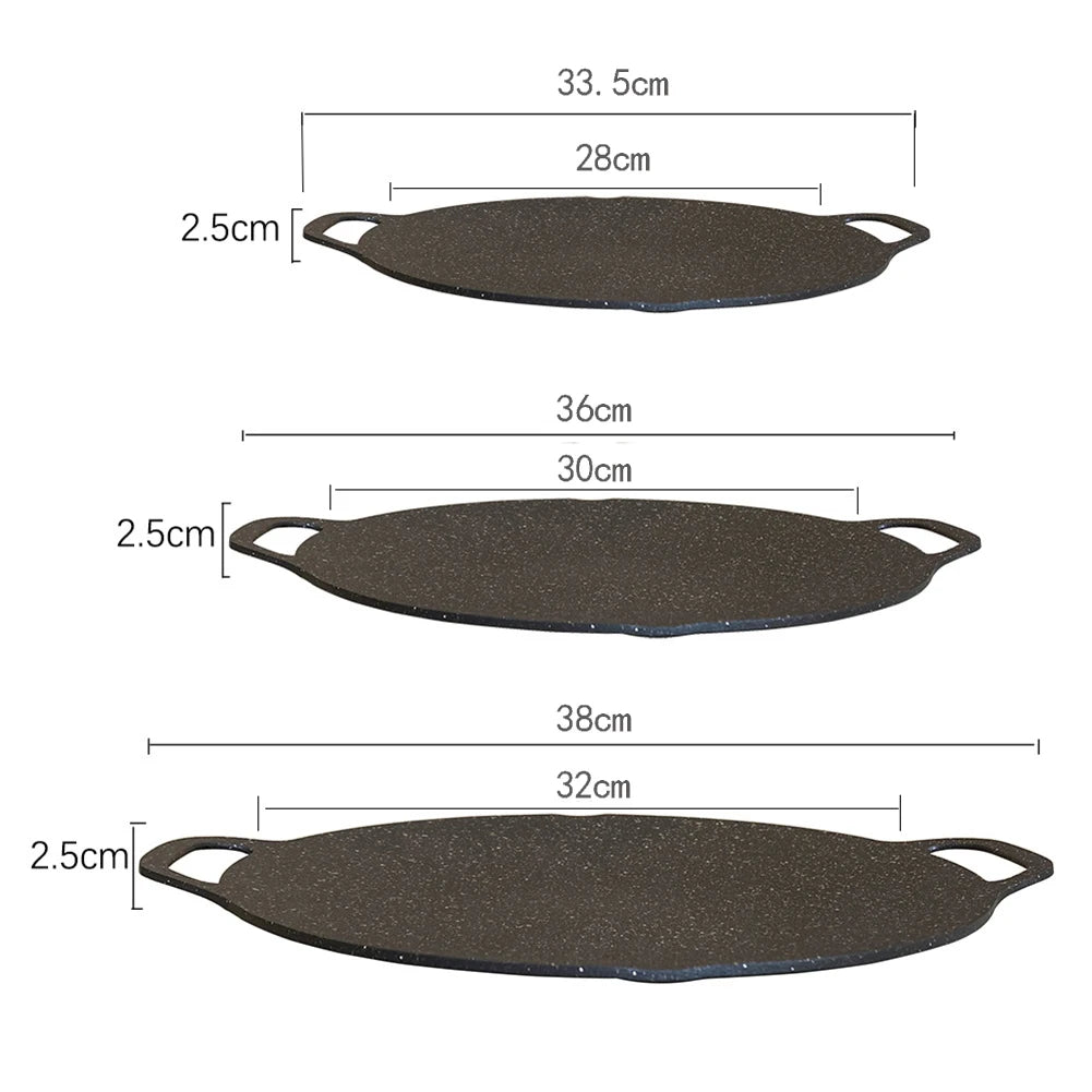 Eco-Friendly Non-Stick Outdoor Grill Pan – Multi-Purpose Camping Pan