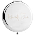 Personalized Colorful Laser Engraved Makeup Mirror for Special Occasions