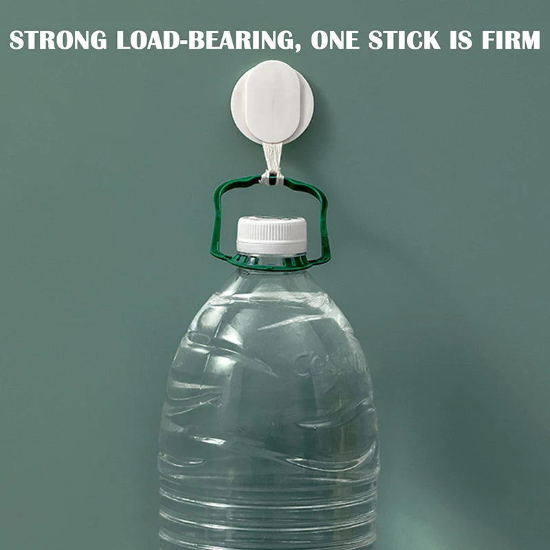 Wall-Mounted Plug-In Retainer – ABS Plastic Storage Holder for Home & Office
