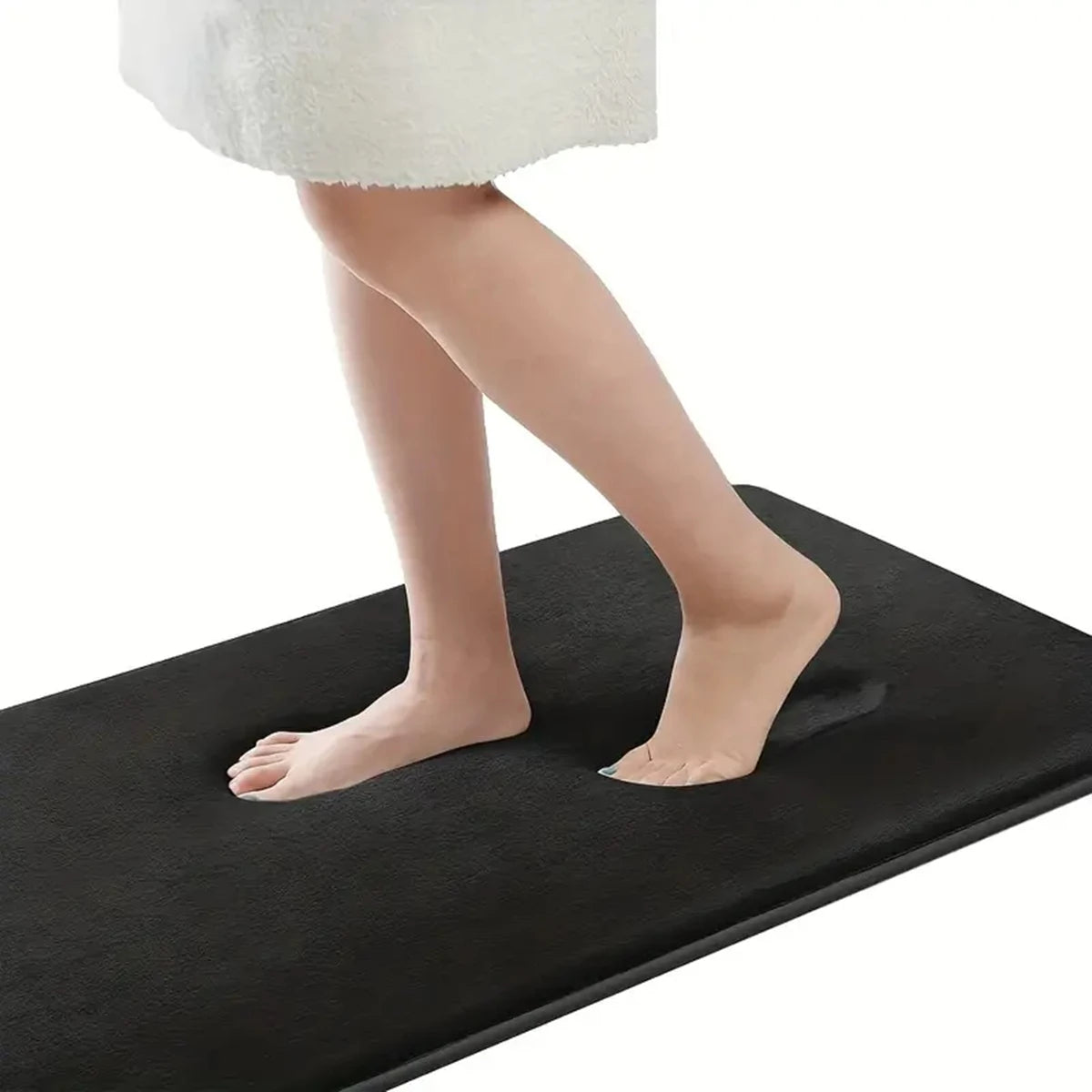Large Anti-Skid Bathroom Floor Mat, Water-Absorbent Bath Carpet, Non-Slip Bathtub Mat, Home Decor