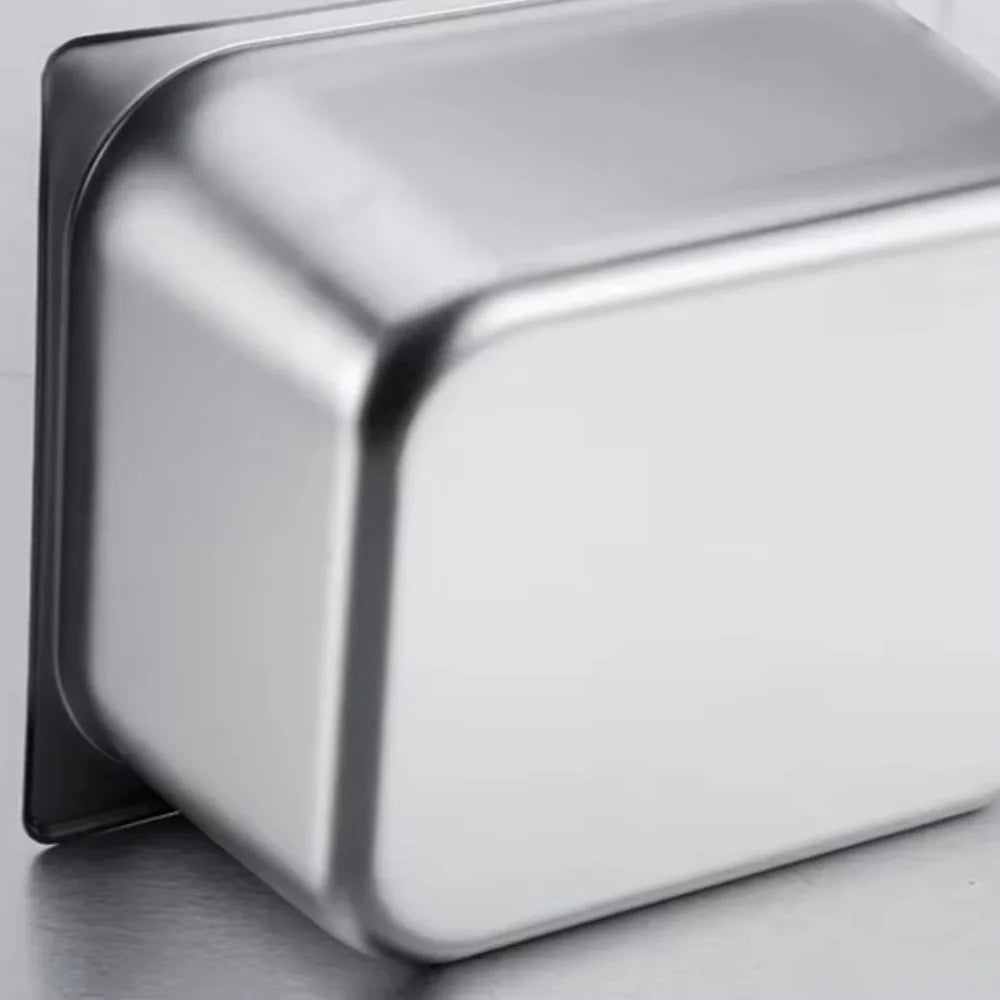 304 Stainless Steel Food Storage Pan – Durable Buffet & Kitchen Use