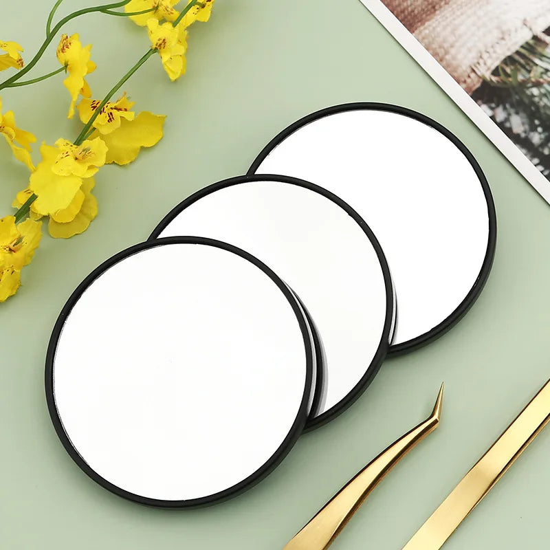 8.8CM 5X/10X/15X Magnifying Mirror with Suction Cup for Makeup, Shower & Bathroom