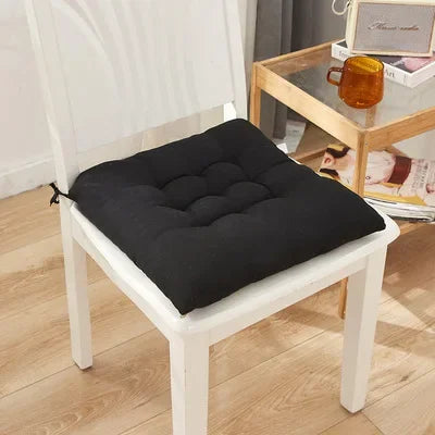 Non-Woven Anti-Slip Square Seat Cushion – Soft Padded Chair Pad 35×35cm