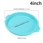 Eco-Friendly Silicone Round Cake Mold – Heat Resistant & Durable