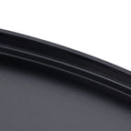 Sleek Black Nordic Round Wall Mirror for Elegant Home Décor